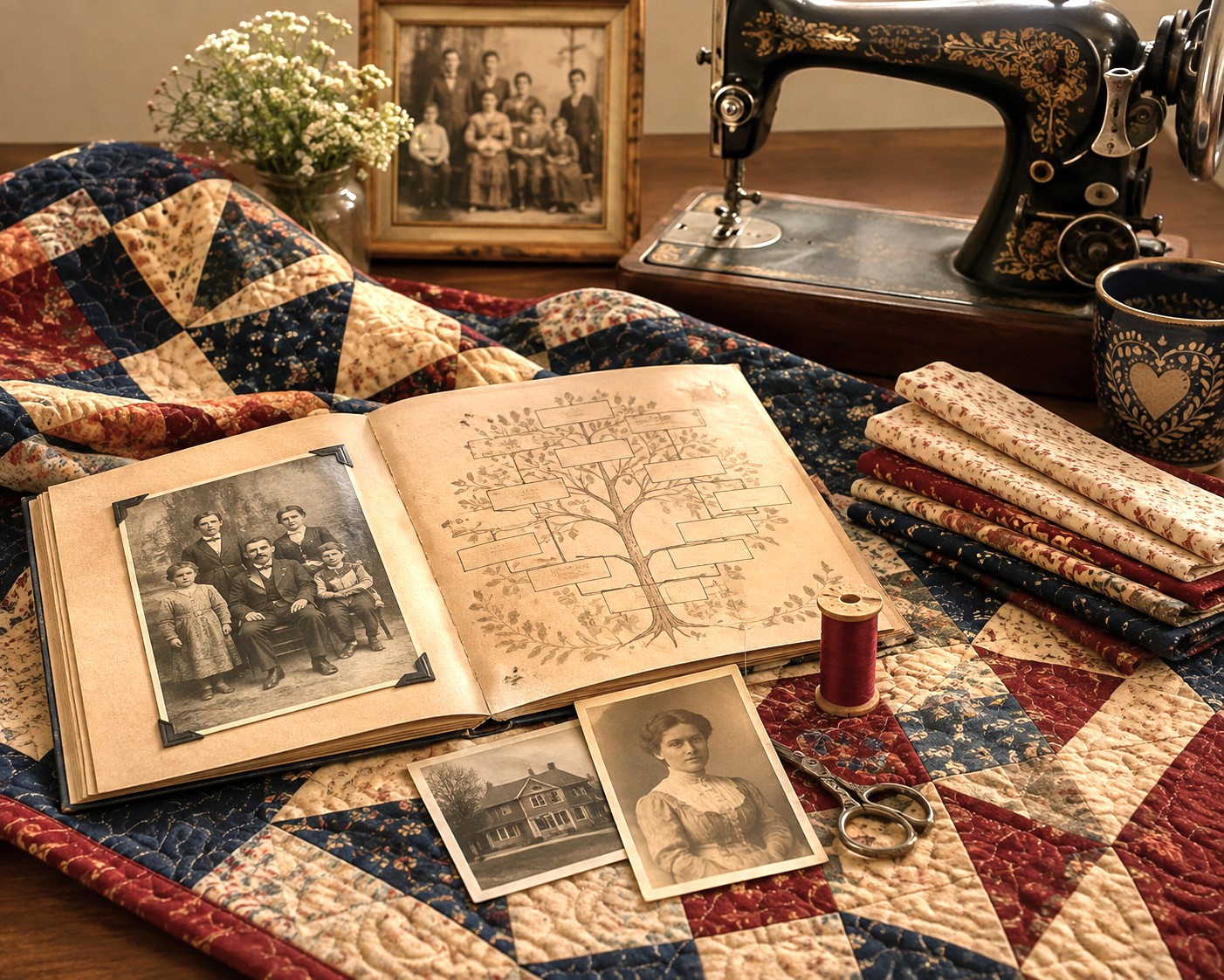 Quilting and Genealogy: Stitching Together the Fabric of Our Lives